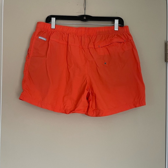 Columbia Women's Nylon, UPF 30 Shorts, Quick Dry, Orange. Large (fits 8-10) - Picture 2 of 5